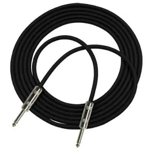 Pro Co Sound SEG-10 10' StageMASTER 24 AWG Instrument Cable, Straight 1/4" Phone