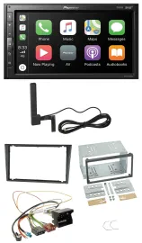 Pioneer USB 2DIN Bluetooth DAB MP3 Autoradio für Opel Combo C Meriva Corsa C Tig