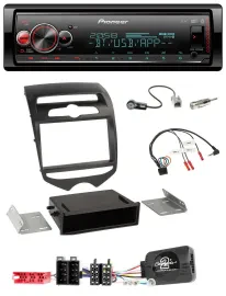 Pioneer Bluetooth USB Lenkrad DAB Autoradio für Hyundai ix20 ab 2010 man. Klima