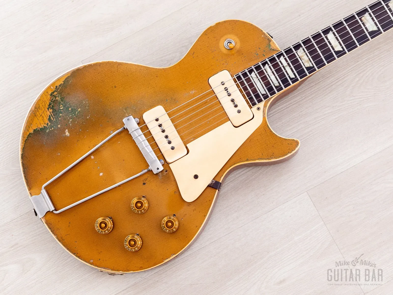 1952 Gibson Les Paul Standard Goldtop Vintage Guitar w/ Lifton Case