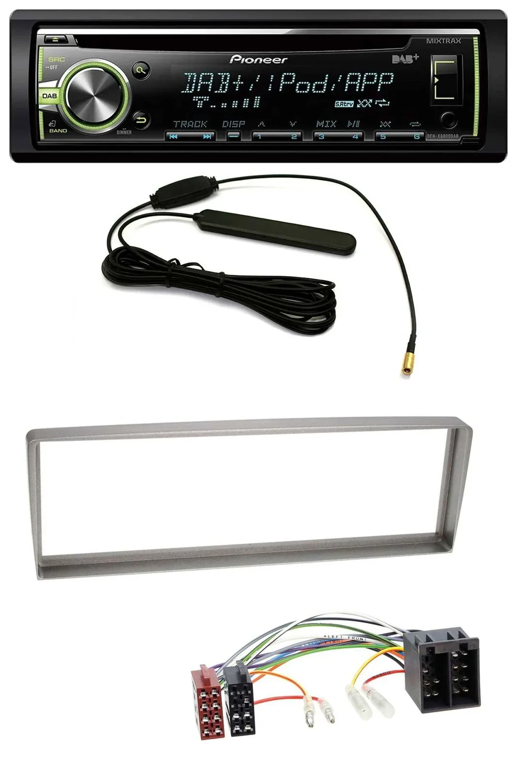 Автомагнитола для Alfa Romeo 156 Pioneer MP3 USB CD DAB AUX (2003–2005)