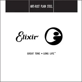 Струна одиночная Elixir 13012 Anti-Rust Plain Steel 012