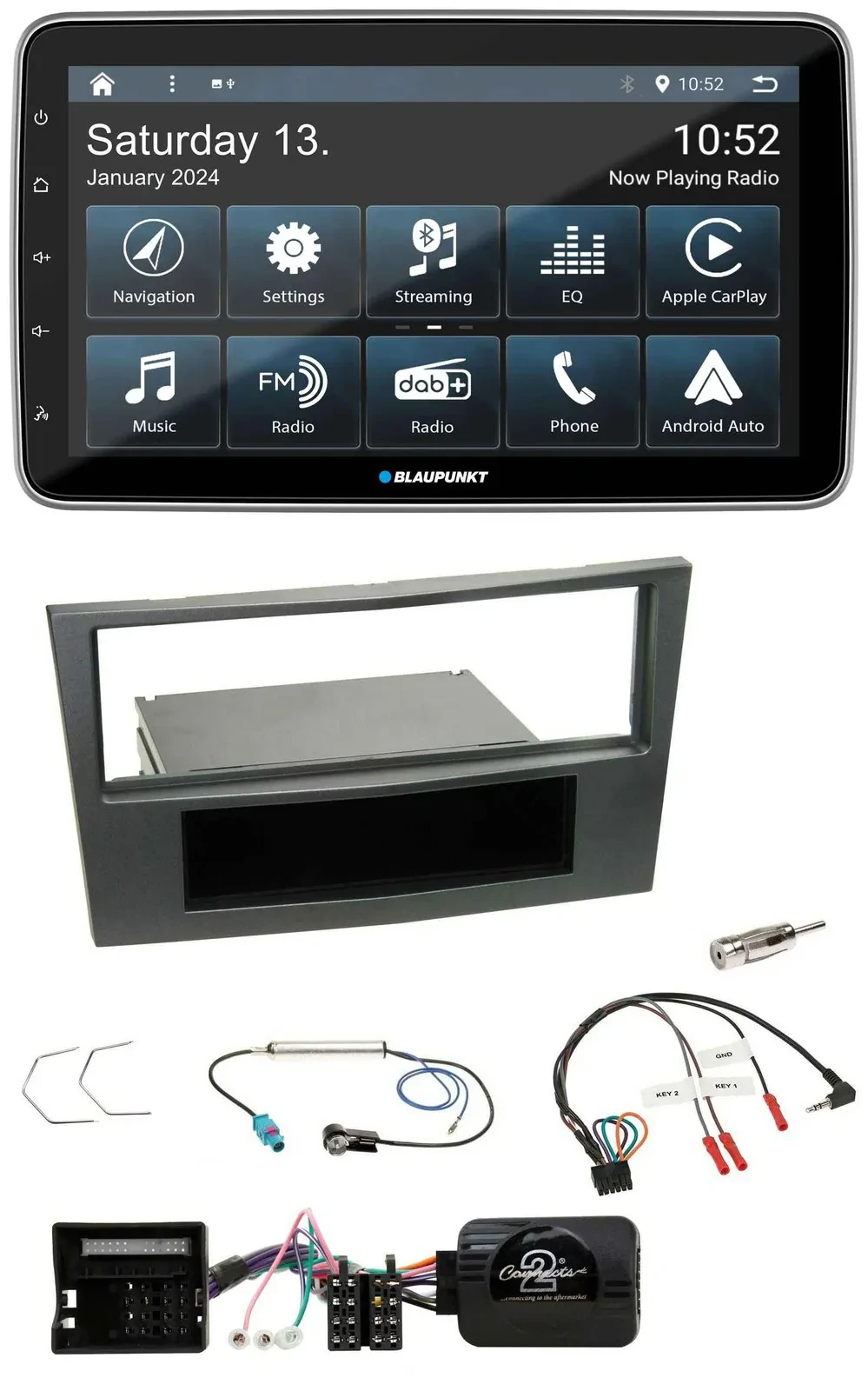 Blaupunkt USB DAB SD Lenkrad Bluetooth Autoradio für Opel Antara Astra H Zafira