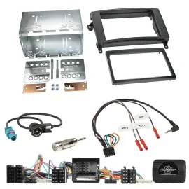 Einbauset Lenkradadapter Doppel DIN Autoradio für Mercedes Vito Viano W639 Audio