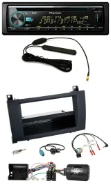 Автомагнитола для Mercedes SLK R171 (2004–2011) Pioneer CD/MP3, DAB, USB, поддержка управления на руле