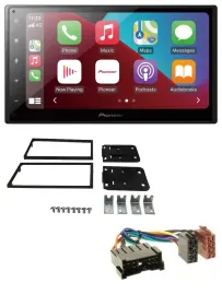 Pioneer USB MP3 DAB 2DIN Bluetooth Autoradio für Kia Carens II 2002-2006