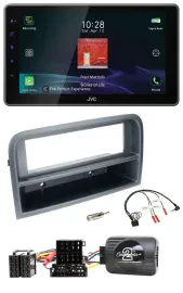 JVC DAB Lenkrad Bluetooth USB Autoradio für Fiat Croma 2005-2010