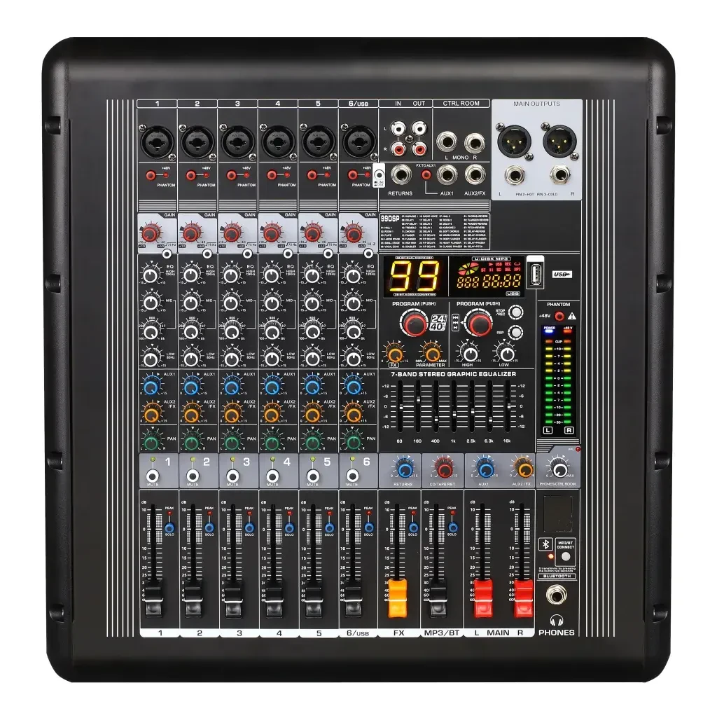 Аналоговый микшер LAudio AG-6P