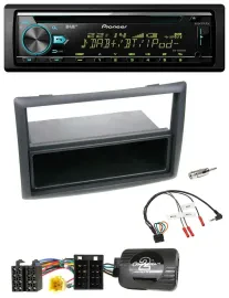 Pioneer DAB Lenkrad CD USB Bluetooth Autoradio für Renault Megane 2007-2008 schw