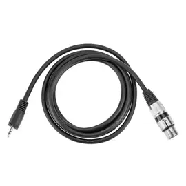 Коммутационный кабель HA 3-Pin XLR Female to 3.5mm Stereo Mini-Plug Cable 6' #XSM-FM-6