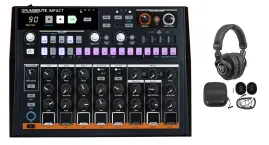 Arturia DRUMBRUTE IMPACT Analog Drum Machine w/USB MIDI Interface+Headphones