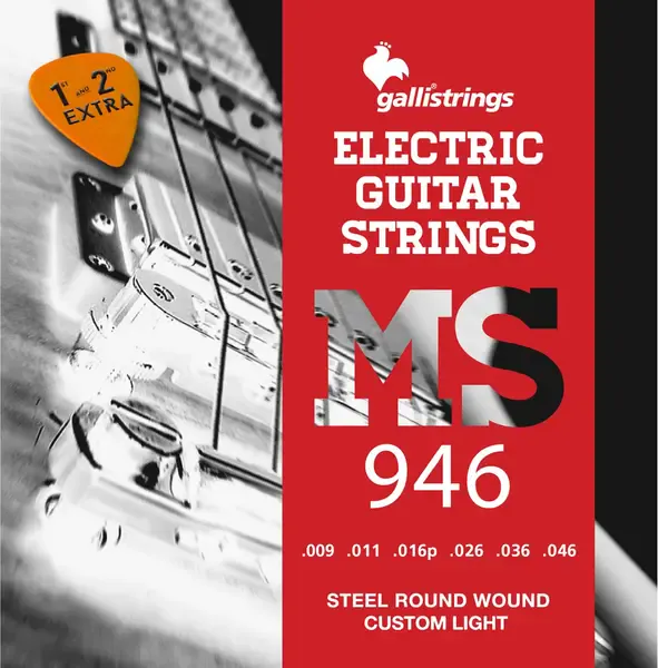 Струны для электрогитары Galli MS946 9-46