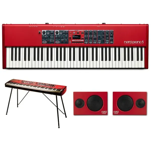 Nord Piano 5 76 with Nord Monitors and Stand EX