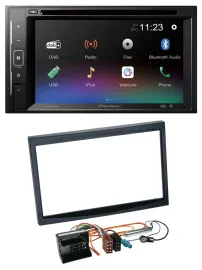 Pioneer Bluetooth MP3 USB 2DIN DAB DVD Autoradio für Citroen C3 C2 Berlingo Jump