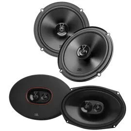JBL CLUB 64FSL 6.5" + 964M 6x9" Club Series 2 way 3-ohm Coaxial Car Speakers