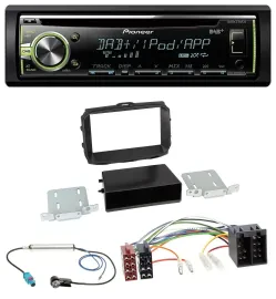 Автомагнитола для Alfa Romeo Giulietta (2013–2021) Pioneer DAB USB MP3 AUX CD ISO
