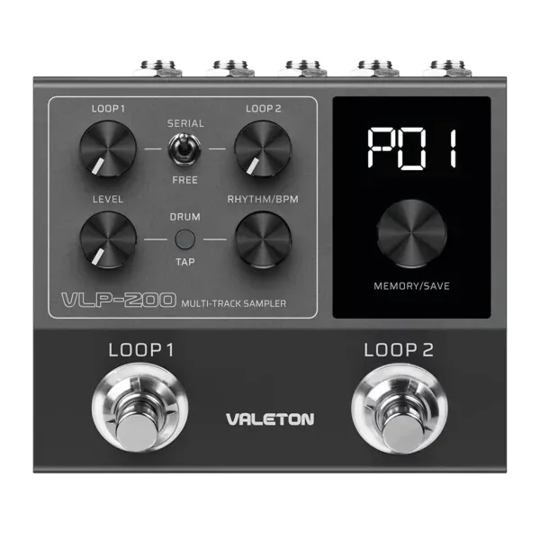 Педаль эффектов для электрогитары Valeton VLP-200 Looper