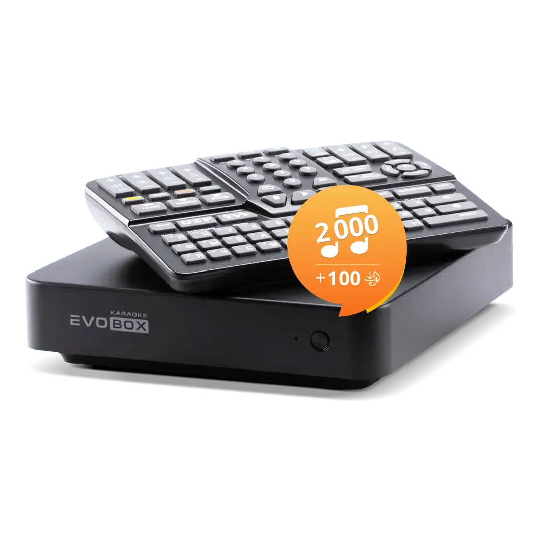 Караоке система Evolution EVOBOX Black