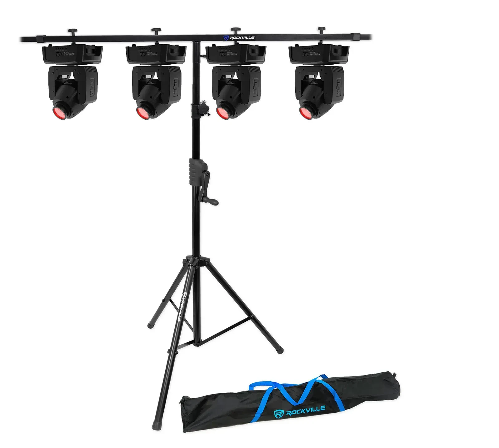 Прибор с полным движением Chauvet DJ Intimidator Spot 110 Compact со стойкой и чехлом (4 штуки)