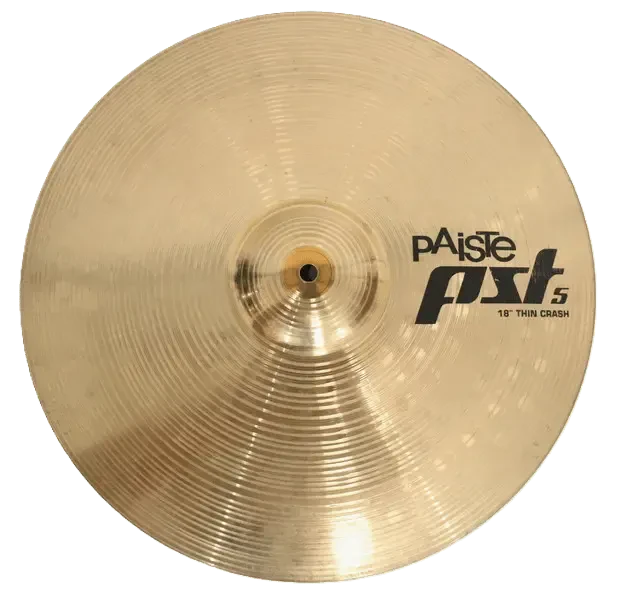 Тарелка барабанная Paiste 18" PST 5 Thin Crash