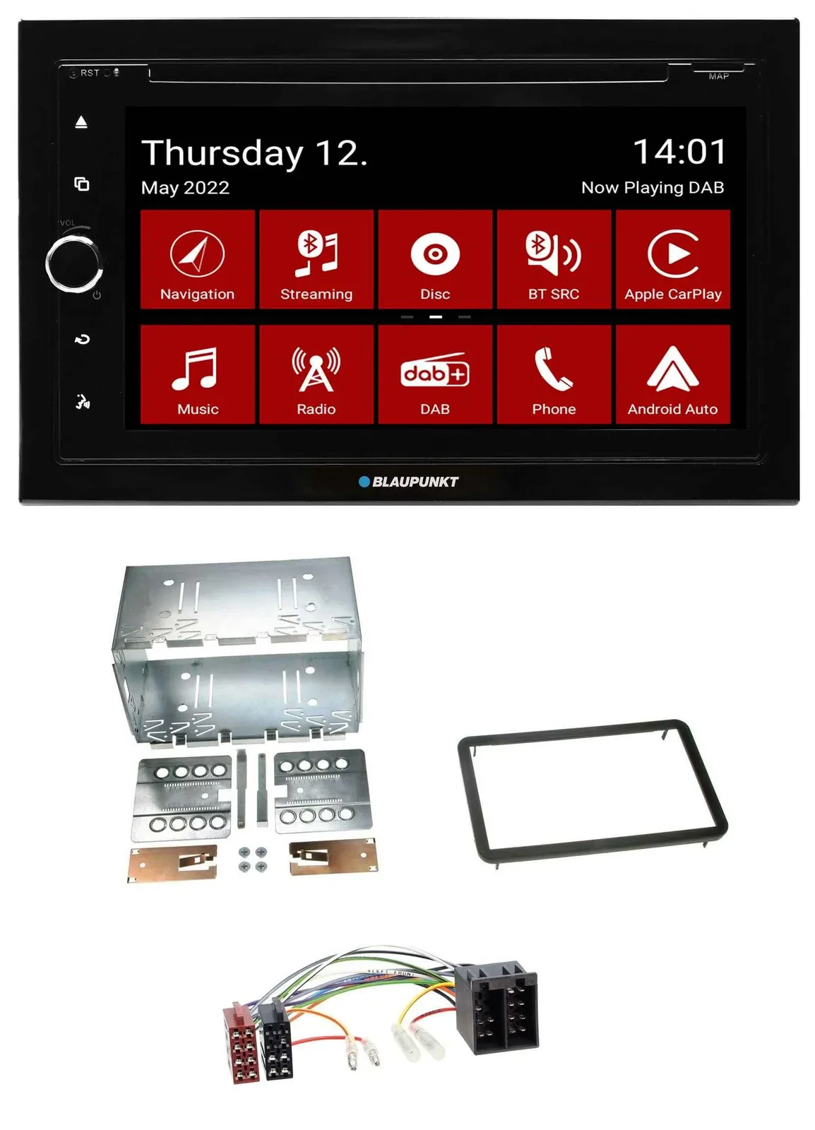 Blaupunkt MP3 DVD Bluetooth DAB 2DIN USB Autoradio für Alfa Romeo 159 Brera Spid