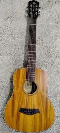 Luna Guitars Luna 3/4 Size all Koa Acoustic Guitar Model IW-34K NS  - Prototype - Very cool