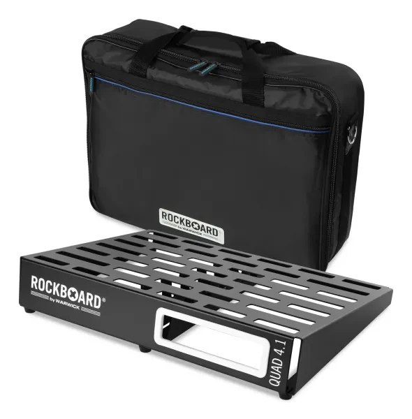 ROCKBOARD QUAD 4.1, Pedalboard with Gig Bag
