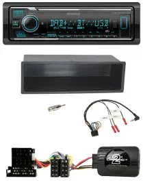 Kenwood Bluetooth Lenkrad DAB USB Autoradio für VW Passat Golf IV Polo schwarz