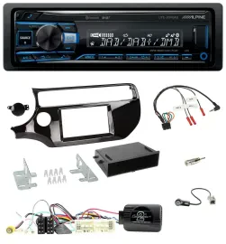 Alpine USB Bluetooth DAB Lenkrad Autoradio für Kia Rio UB Facelift 2017-2023 pia