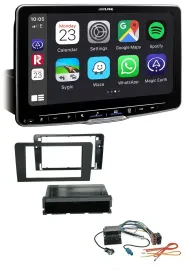 Alpine Bluetooth MP3 USB DAB Autoradio für Audi A3 8P 03-12 Symphony Quadlock