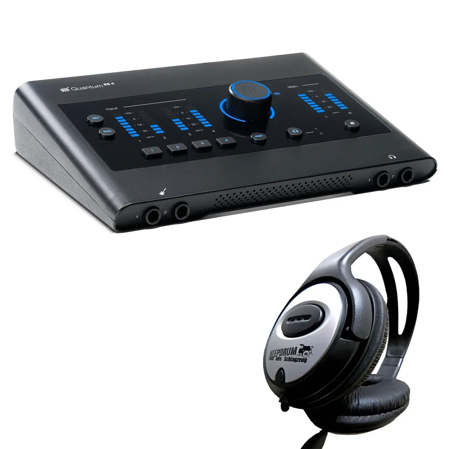 Аудиоинтерфейс PreSonus Quantum ES 4 USB-C (набор) с наушниками