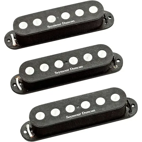 Комплект звукоснимателей для электрогитары Seymour Duncan SSL-4 Quarter Pound Strat Calibrated Black