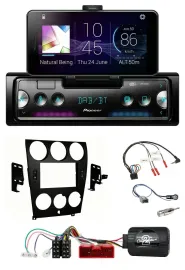 Pioneer USB Lenkrad Bluetooth DAB Autoradio für Mazda 6 (2006-2008)