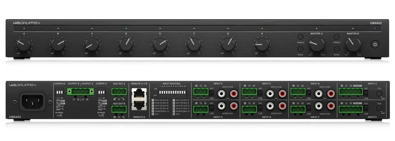 Микшер с усилителем Lab Gruppen CMA602