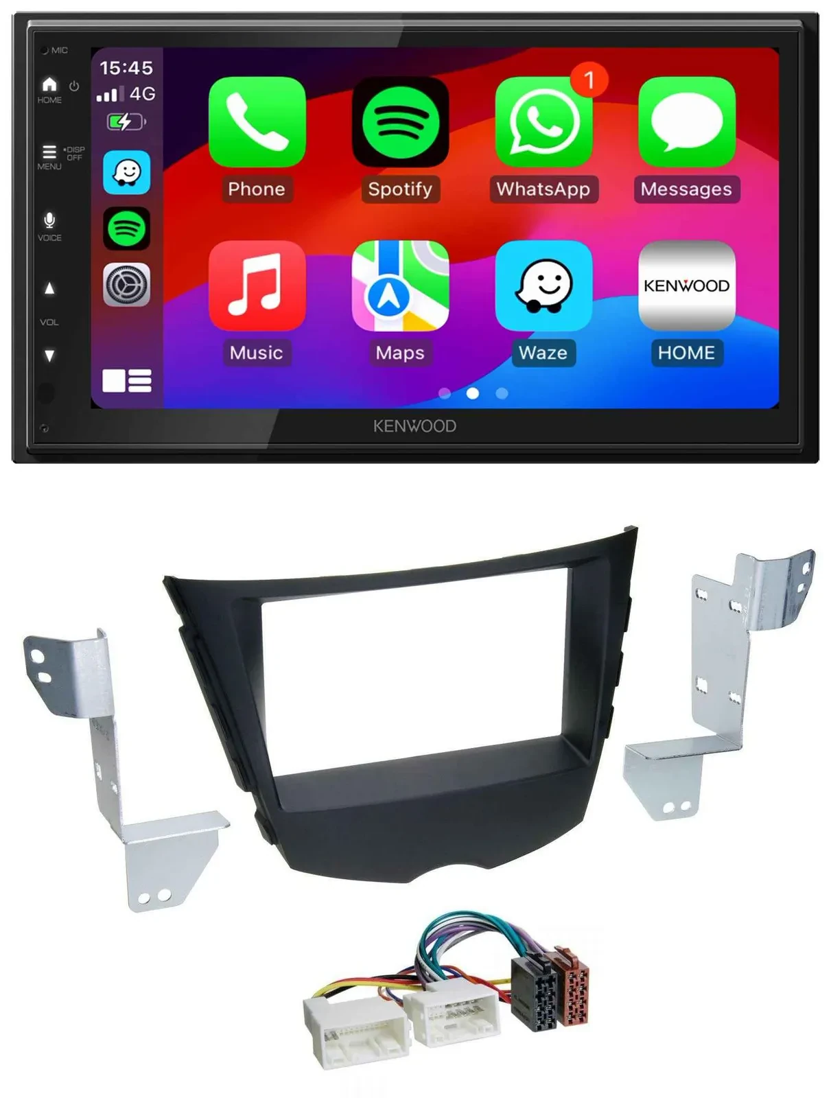 Kenwood MP3 USB DAB 2DIN Bluetooth Autoradio für Hyundai Veloster FS ab 2011