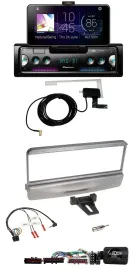 Автомагнитола для Ford Mondeo 2000–2002 Pioneer DAB, Bluetooth, USB, серебристая