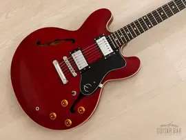 Гитара 2003 Epiphone ES-335 Dot Semi-Hollow Guitar Cherry, Peerless