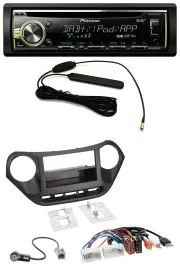 Pioneer MP3 USB CD DAB AUX Autoradio für Hyundai i10 (ab 2013) AUX USB