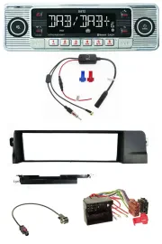 Dietz DAB USB MP3 Bluetooth Autoradio für BMW 3er E46 Profiversion Quadlock