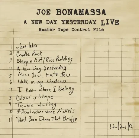 JOE BONAMASSA - A New Day Yesterday Live (CD)