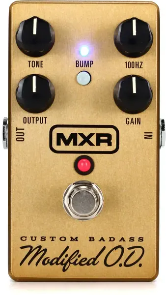 Педаль эффектов для электрогитары MXR M77 Custom Badass Modified Overdrive Pedal