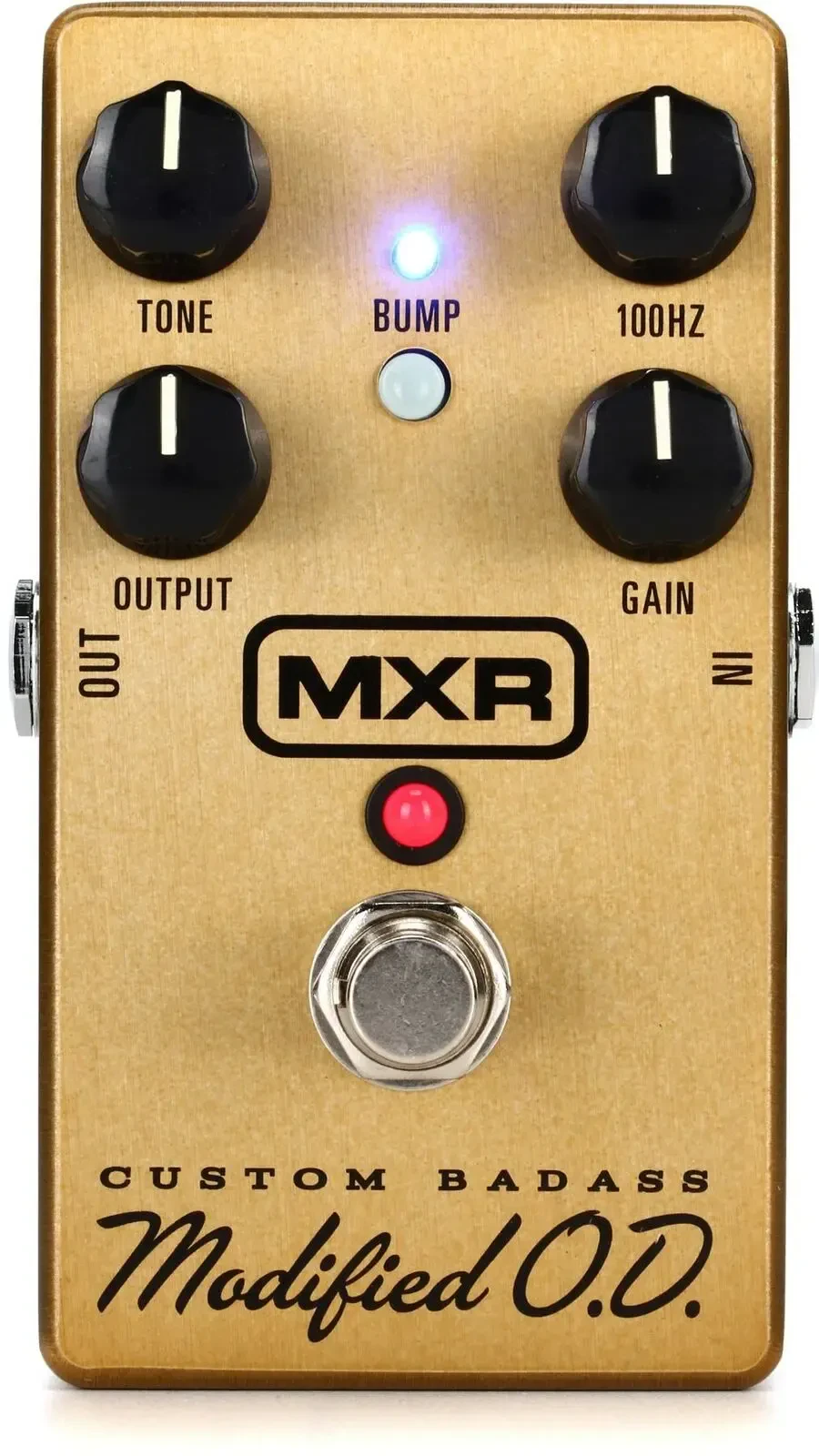 Педаль эффектов для электрогитары MXR M77 Custom Badass Modified Overdrive Pedal