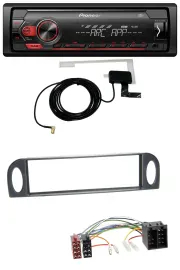 Автомагнитола для Citroen C5 (до 2004) Pioneer 1-DIN USB DAB MP3 AUX