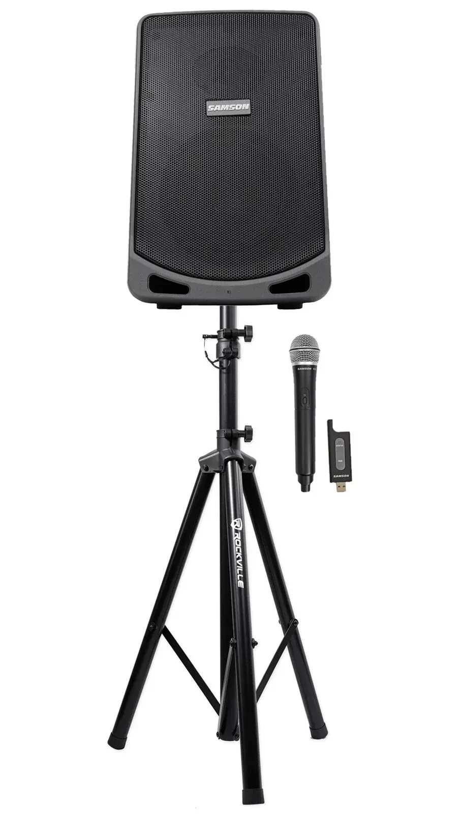 Портативная акустическая система Samson XP106w 6" с беспроводным микрофоном (набор)