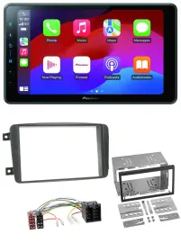 Pioneer Bluetooth 2DIN USB MP3 DAB Autoradio für Mercedes C-Klasse Vito CLK Vian