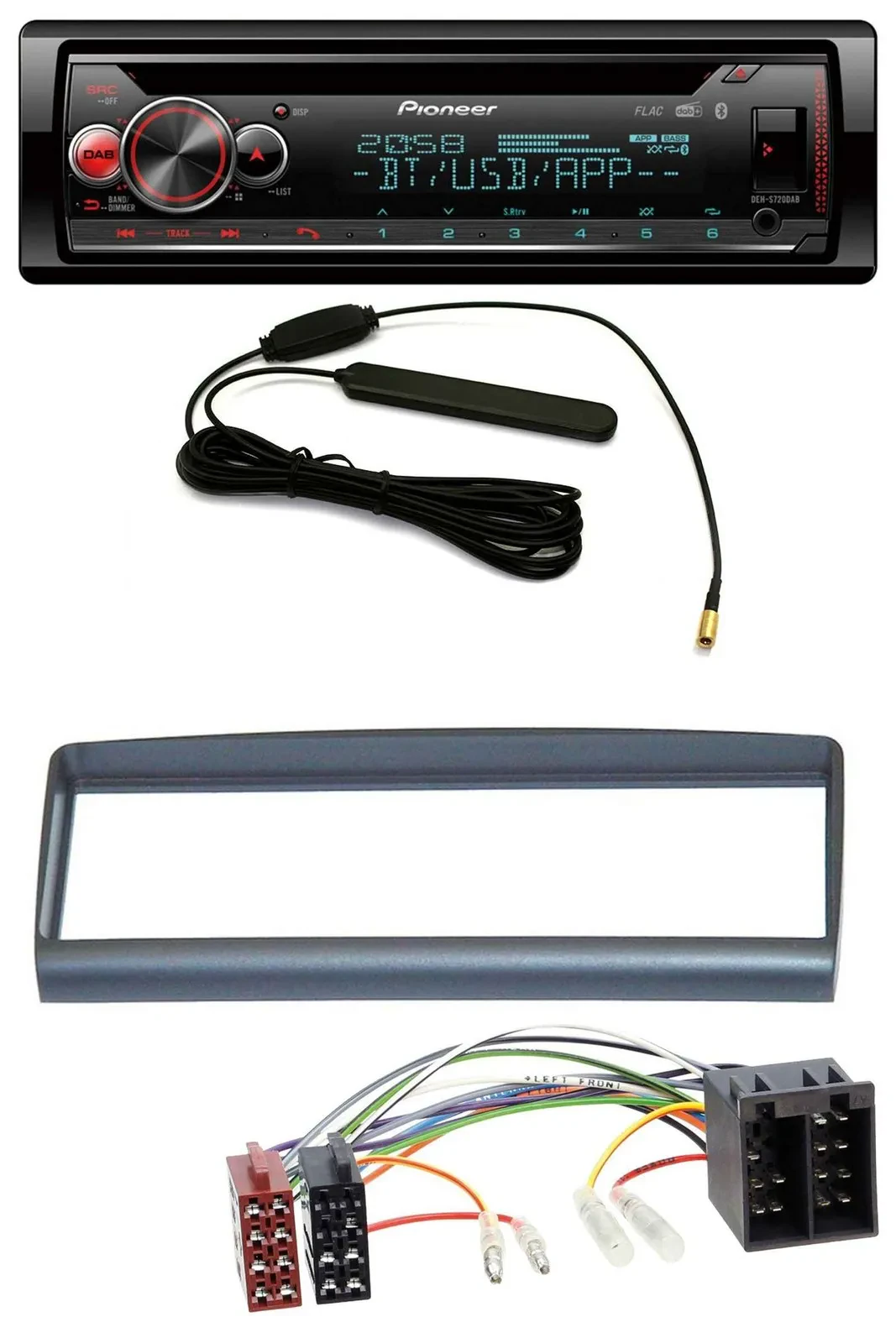 Автомагнитола Pioneer USB DAB MP3 Bluetooth CD для Alfa Romeo Spider/GTV 1994–2005