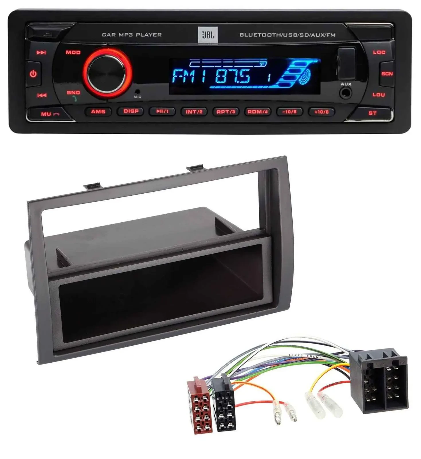 JBL AUX MP3 USB Bluetooth SD Autoradio für Citroen Jumper Peugeot Boxer Fiat Duc