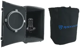 Микрофон студийный конденсаторный Audio-Technica AT2050 (набор) с звукоизоляционным боксом