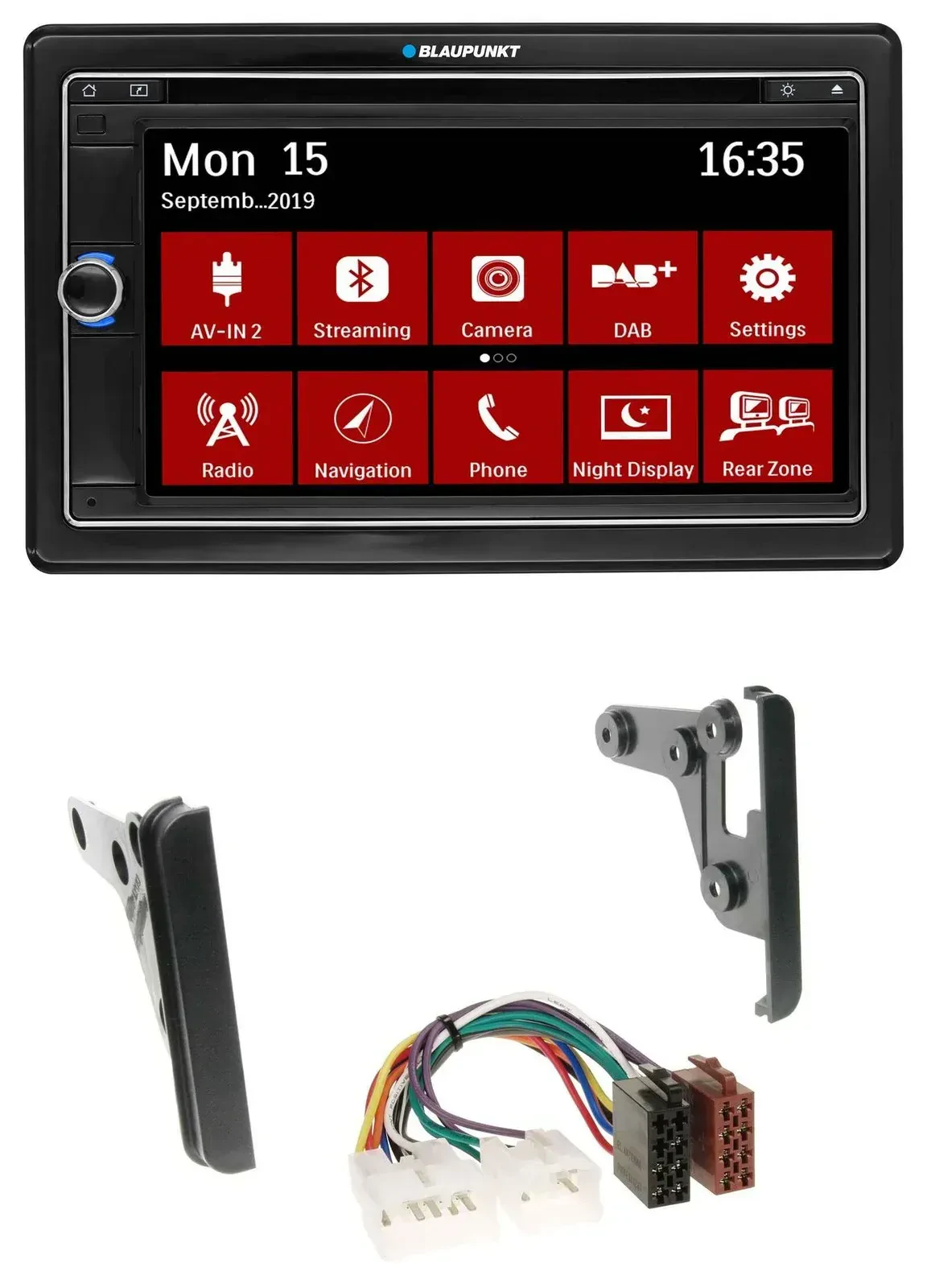 Blaupunkt Bluetooth DAB 2DIN USB DVD MP3 Autoradio für Toyota Tundra Celica FJ