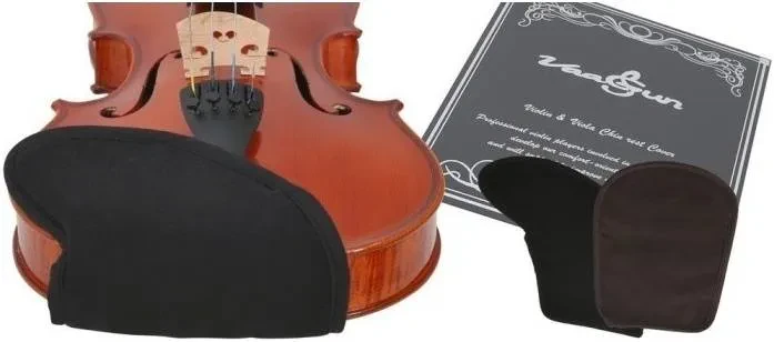 Покрытие для подбородника скрипки/альта GEWA VAAGUN круглая форма, размер L, черный